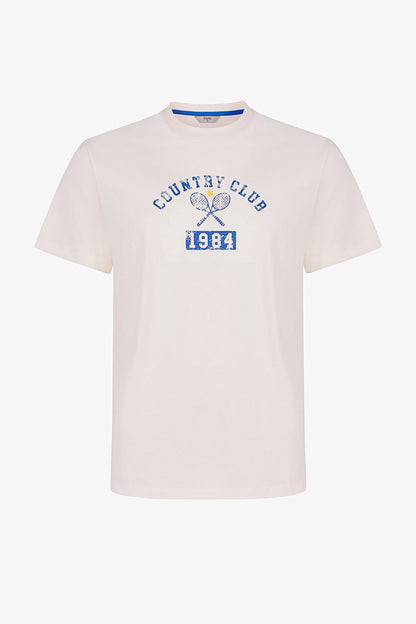 Erkek Renkli Beachline Tee Pijama Takımı