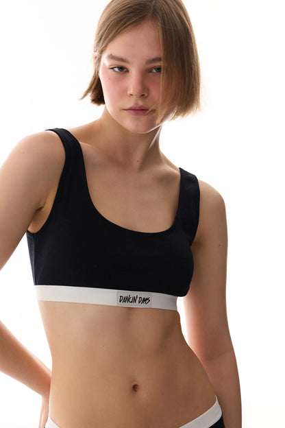 Ribbed Bra Bikini Üstü