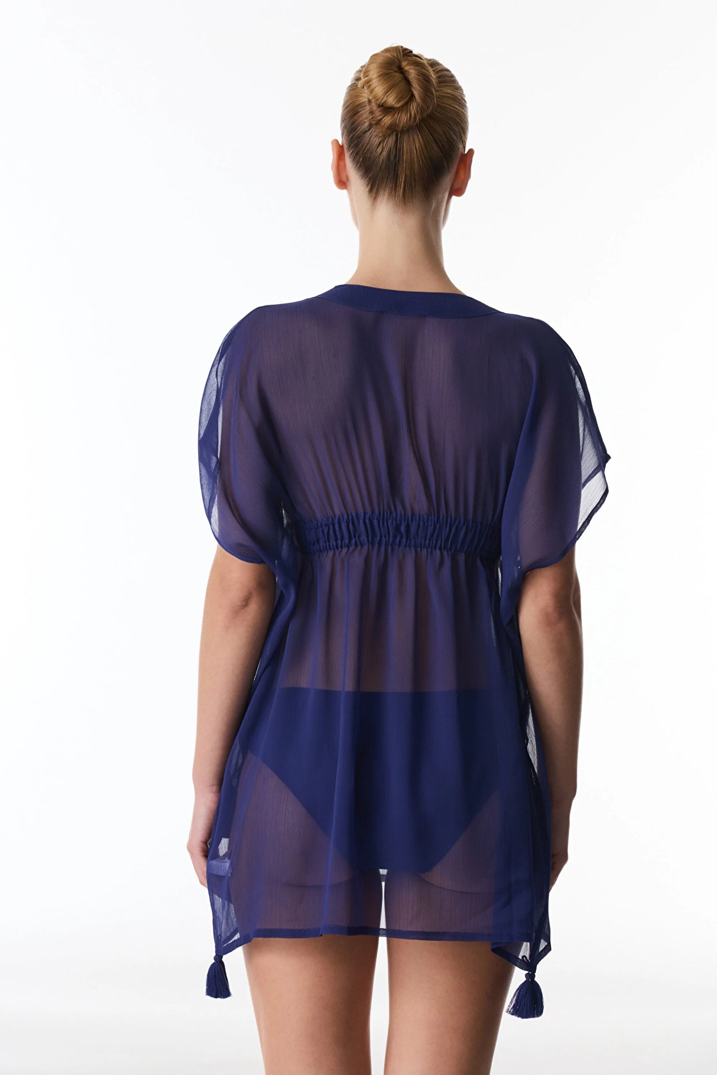 Lacivert Basic Kaftan