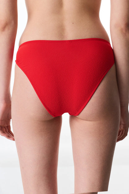 Kırmızı Astrid High Leg Slip Bikini Altı