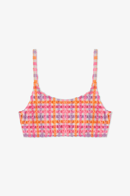 Pembe Genç Kız Vicky Halter Bikini Takımı