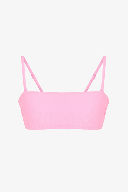 Açık Pembe Missa Straplez Bikini Üstü