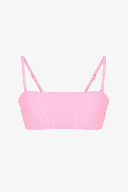 Açık Pembe Missa Straplez Bikini Üstü