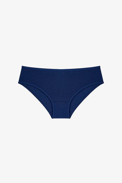 Renkli Azure 3'lü Pamuklu Cover Slip Külot