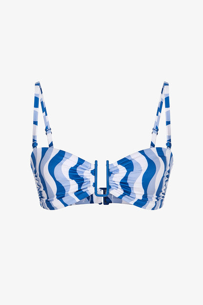 Renkli Gloria Straplez Bikini Üstü
