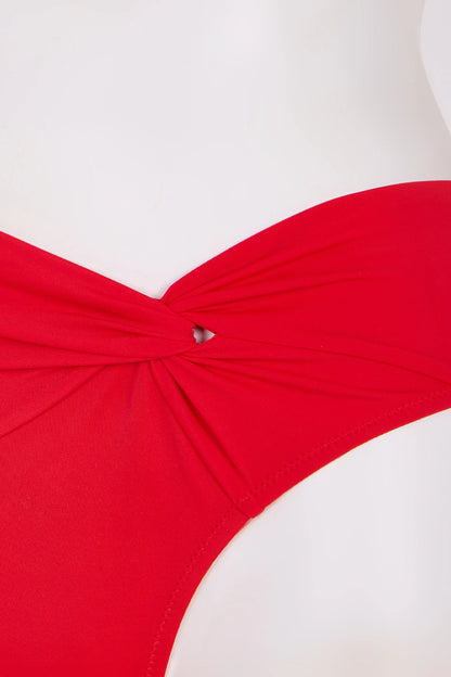 Kırmızı New Twist Bikini Altı