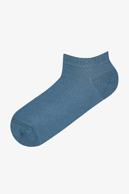Erkek Renkli Marine Steps 5'li Patik Çorap