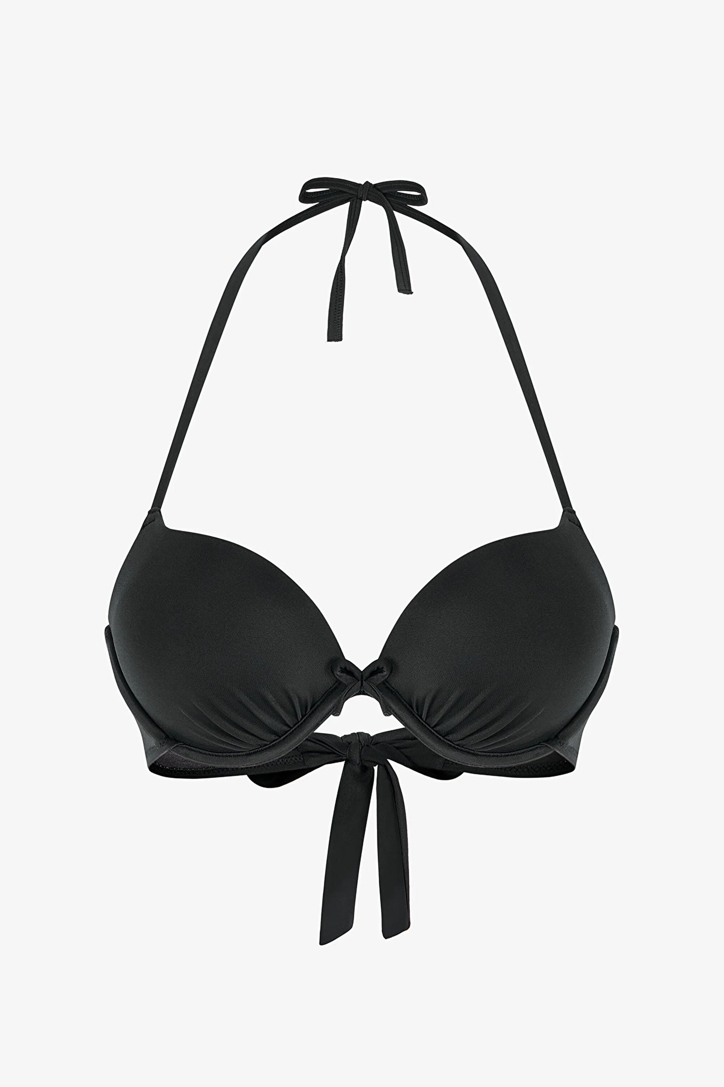 Siyah Push Up Destekli Bikini Üstü