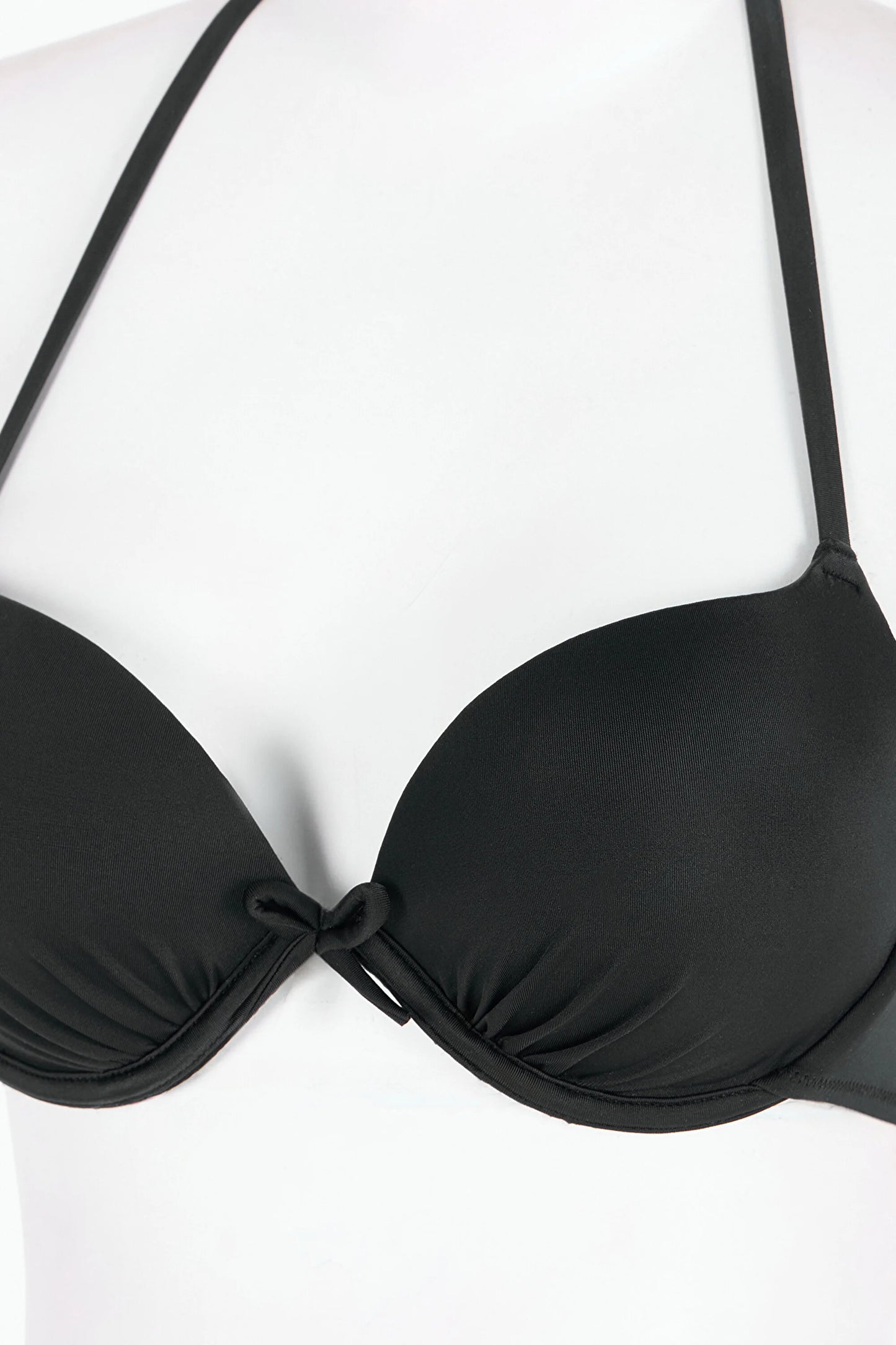 Siyah Push Up Destekli Bikini Üstü