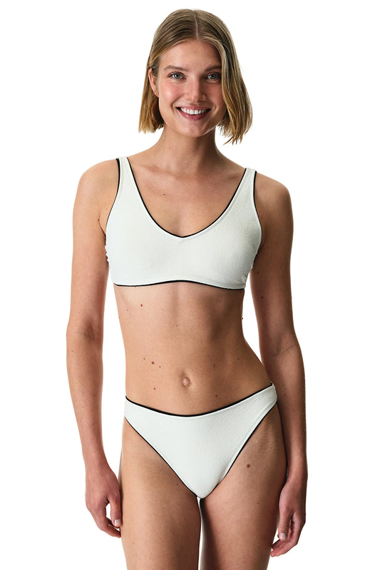 Ekru Nadia Bra Bikini Üstü