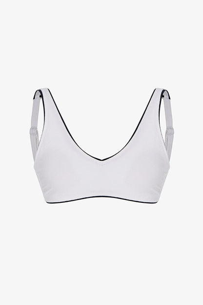 Ekru Nadia Bra Bikini Üstü