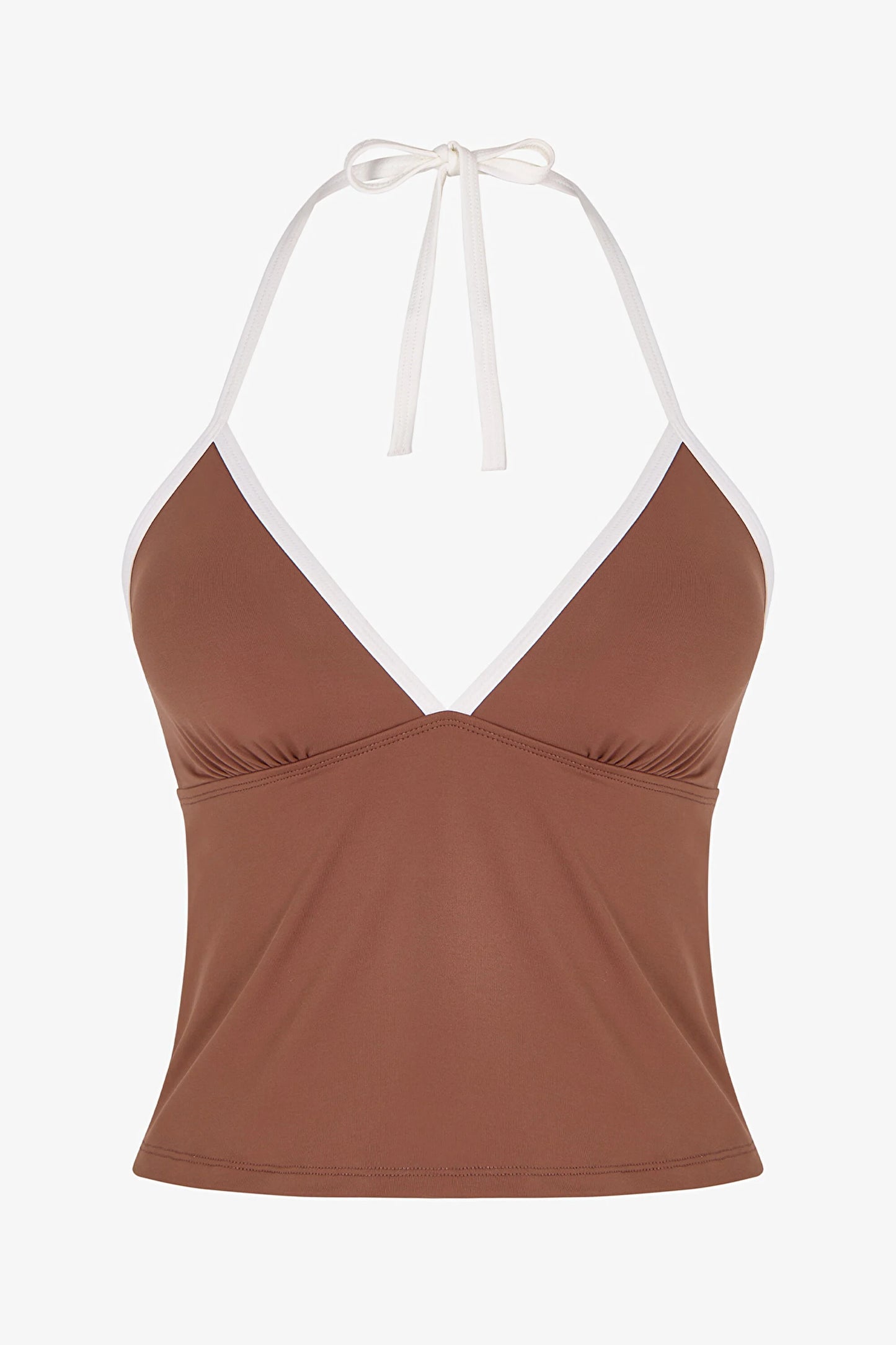 Açık Kahverengi Fiona Tankini Bikini Üstü