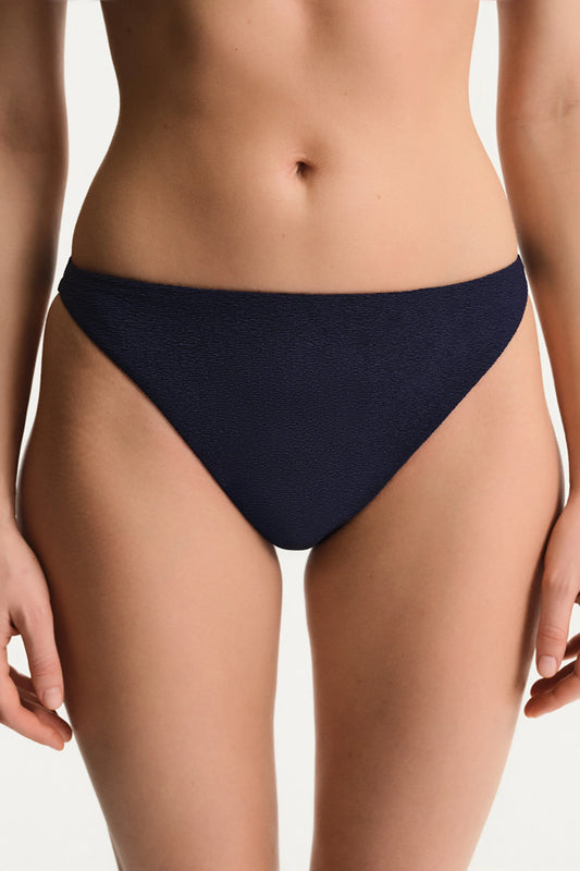 Lacivert Hailey Minimal Slip Bikini Altı