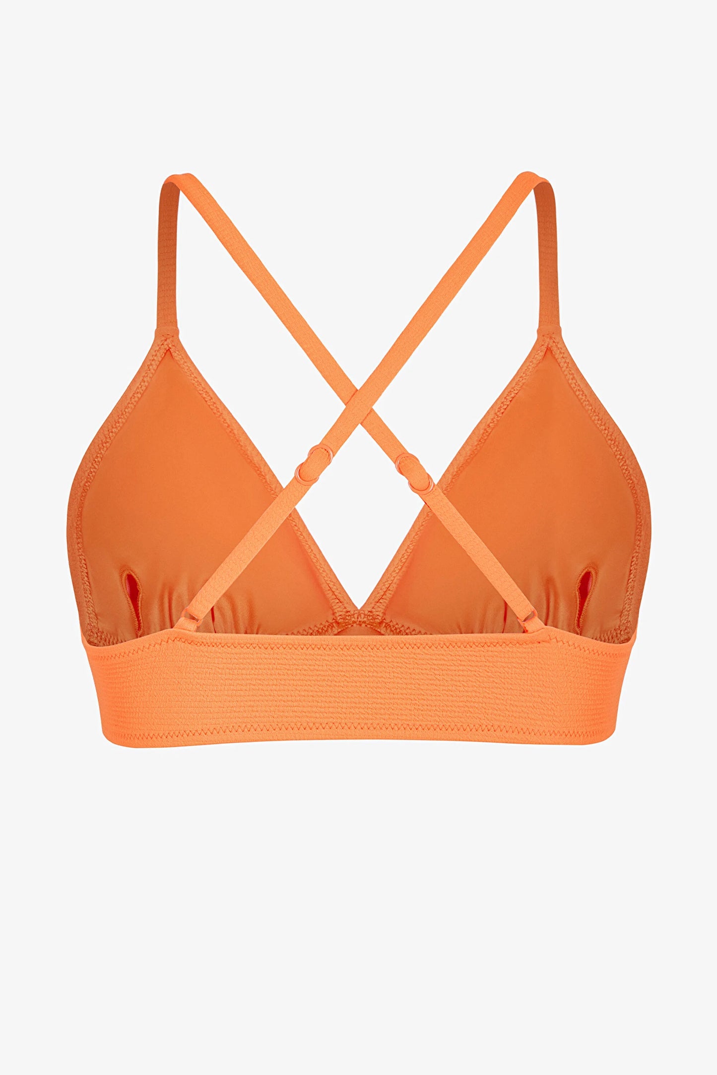 Açık Turuncu Aisha Bralet Bikini Üstü