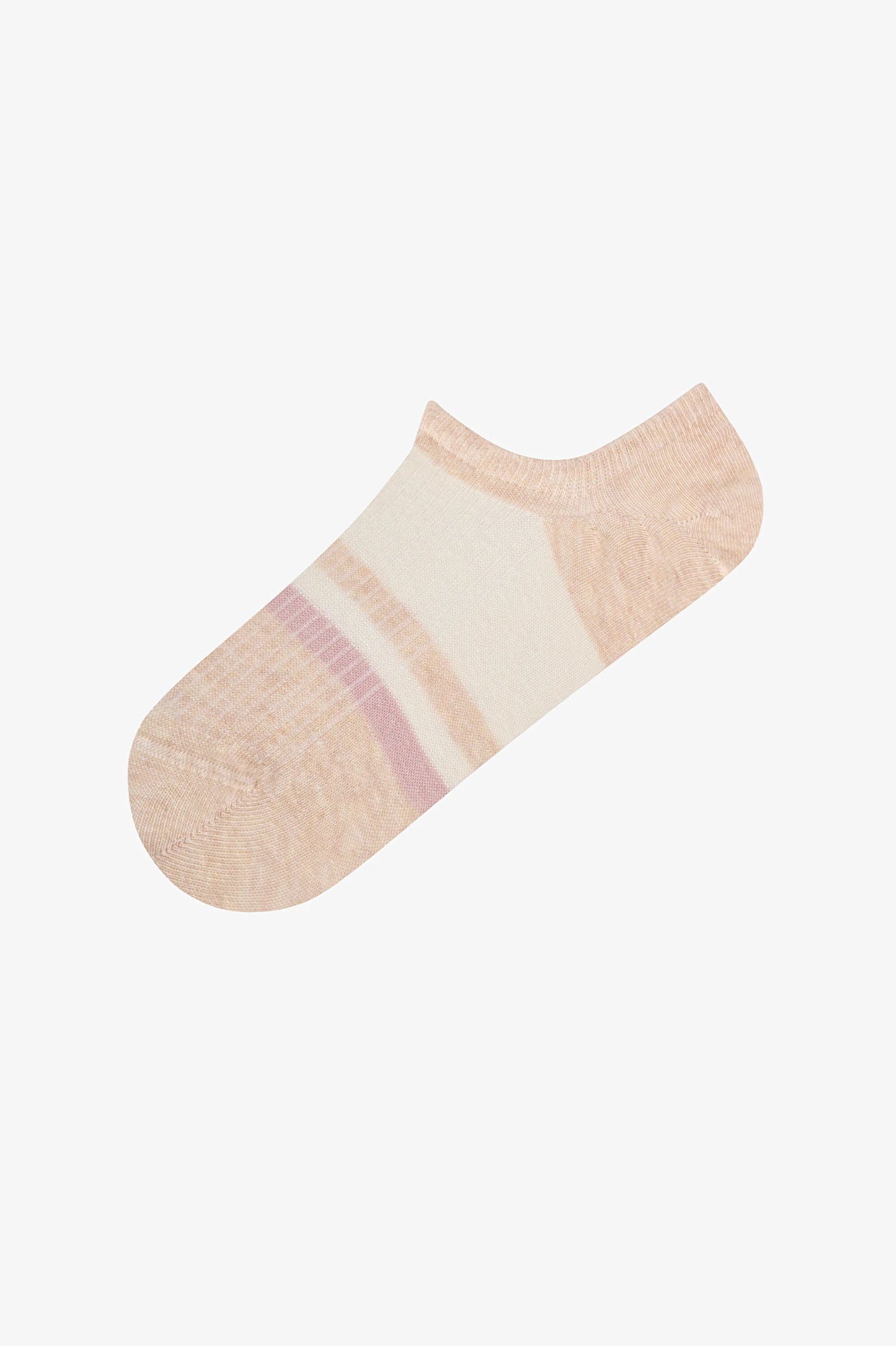 Ribbed Stripes 3'lü Sneaker Çorabı