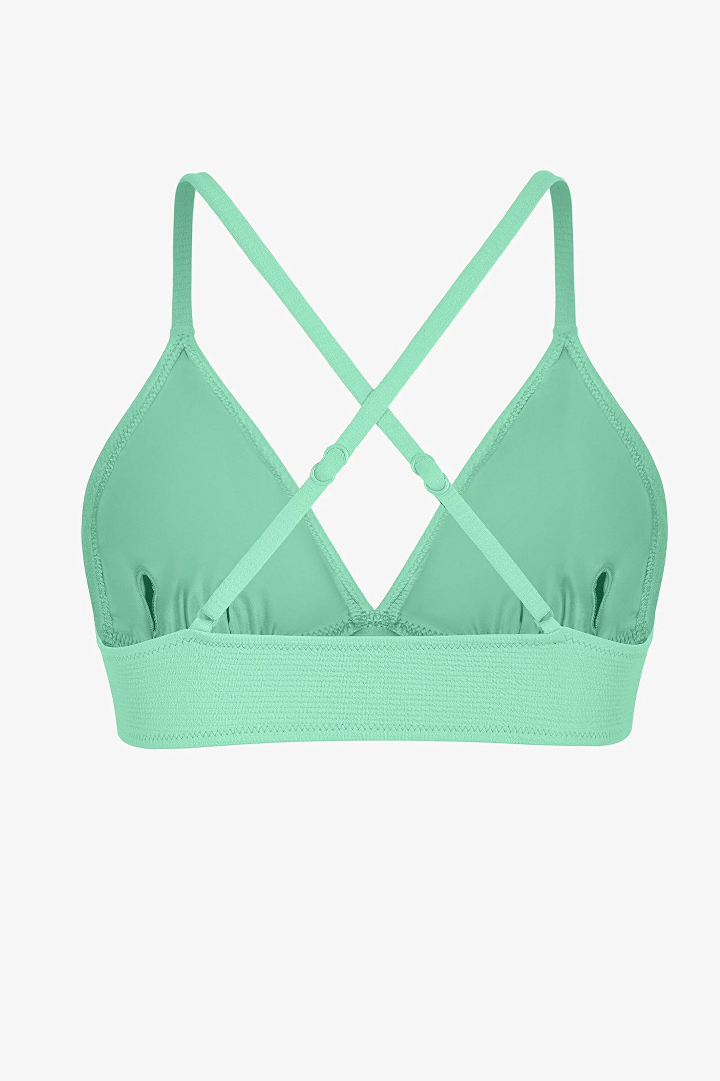 Mint Yeşili Meli Bralet Bikini Üstü
