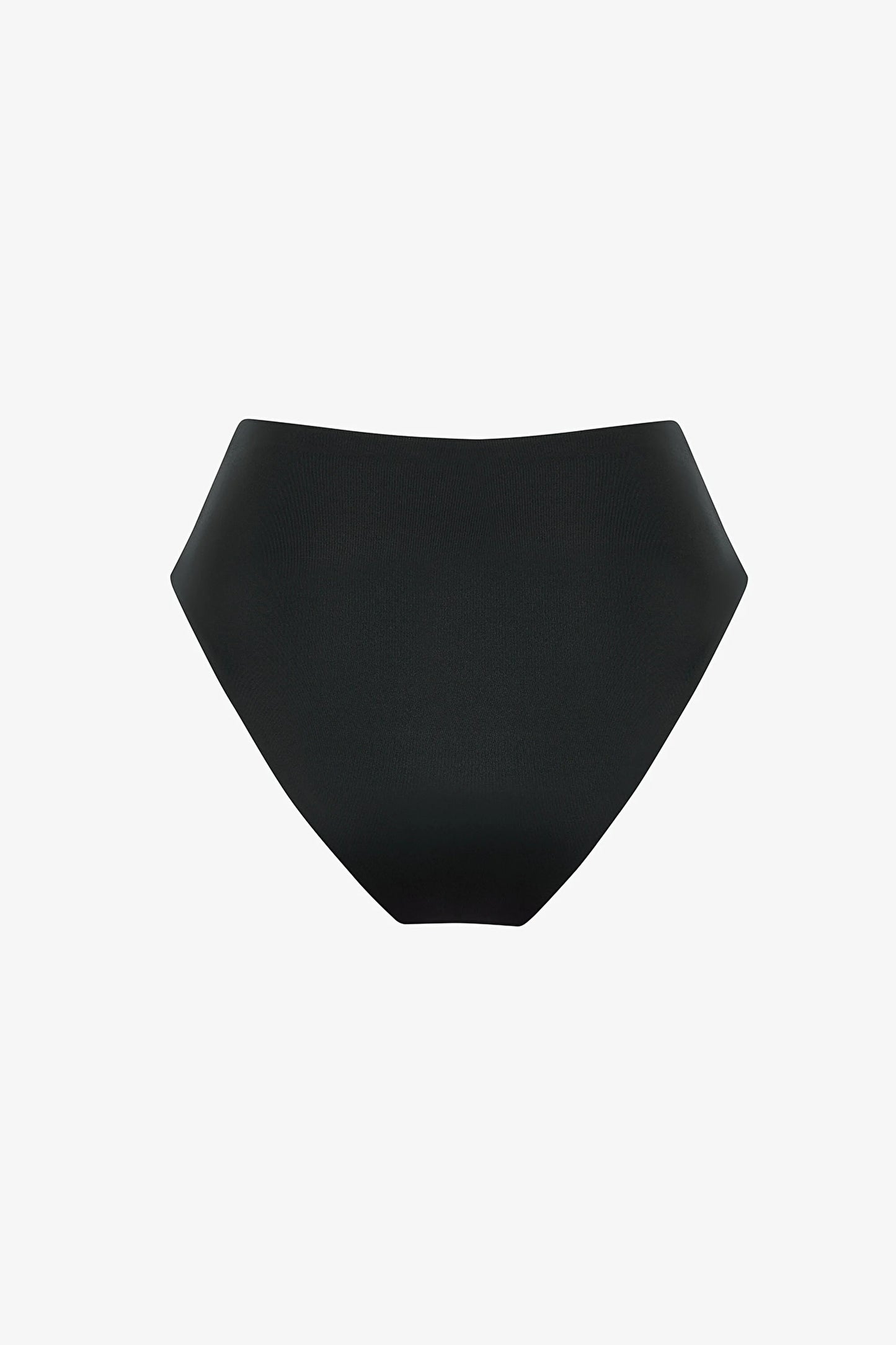 Siyah High Büzgülü Bikini Altı