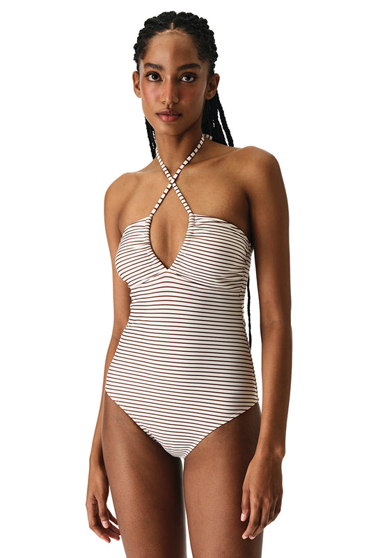 Renkli Kylee Bandeau Mayo
