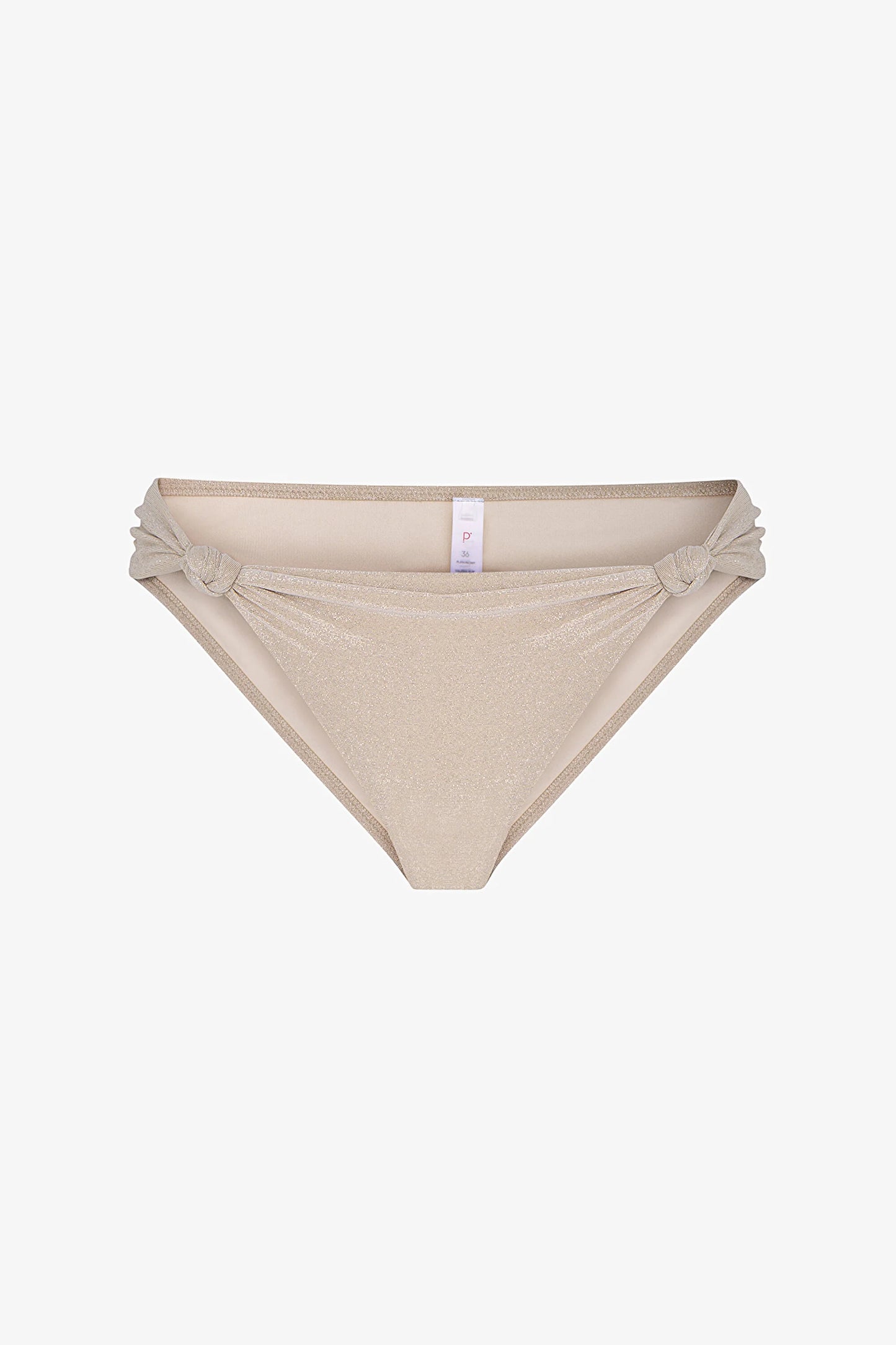 Bej Devon Ruched Side Bikini Altı