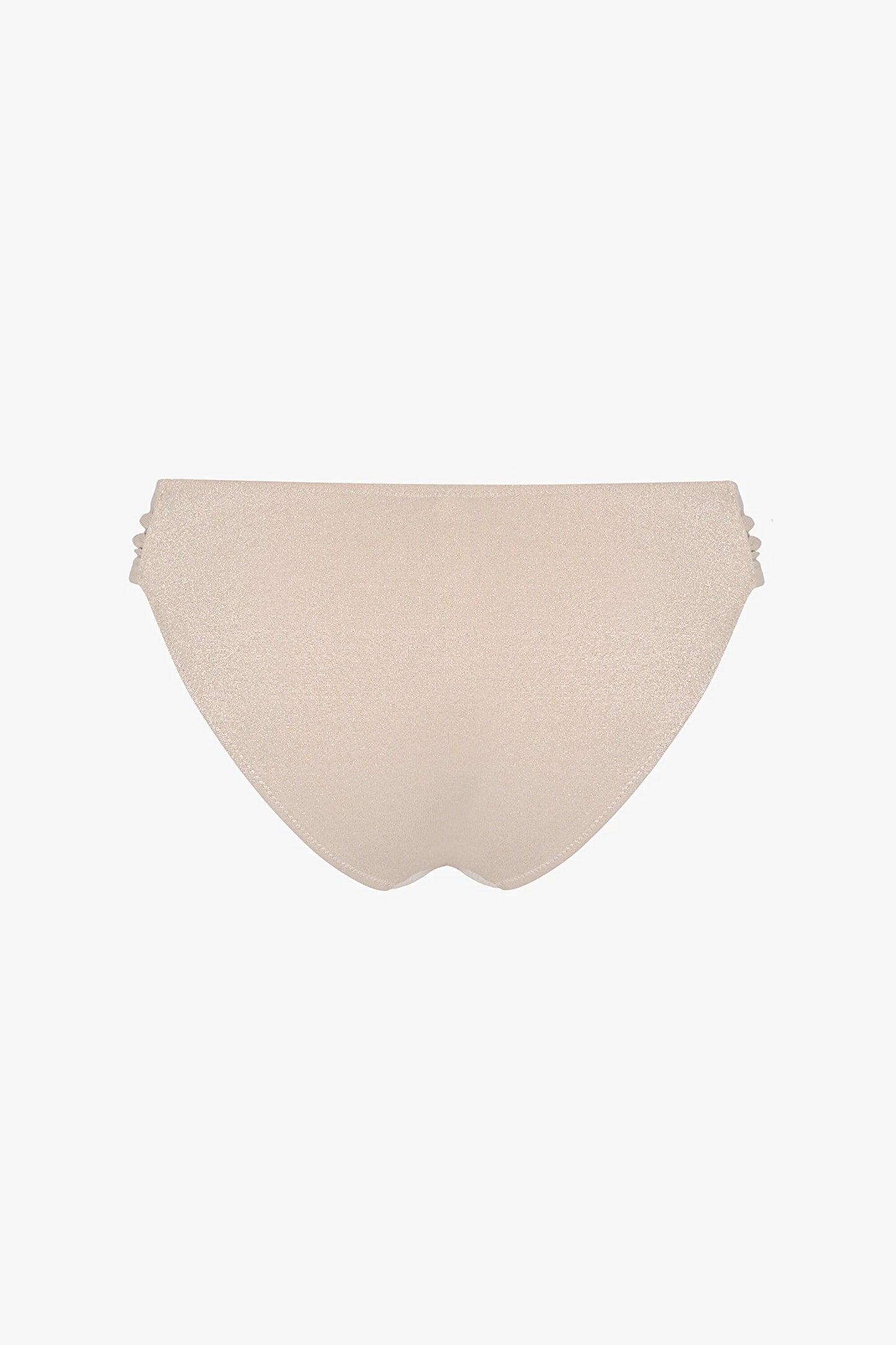 Bej Devon Ruched Side Bikini Altı