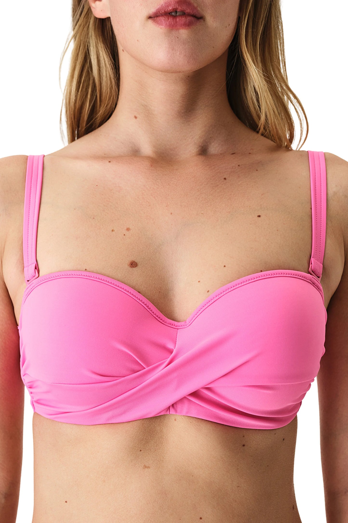 Açık Pembe Beauty Toparlayıcı Bikini Üstü