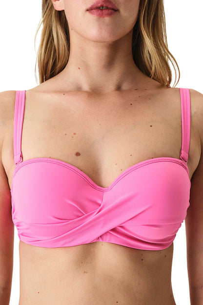 Açık Pembe Beauty Toparlayıcı Bikini Üstü