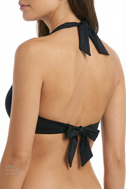 Siyah Clean Hot Bikini Üstü
