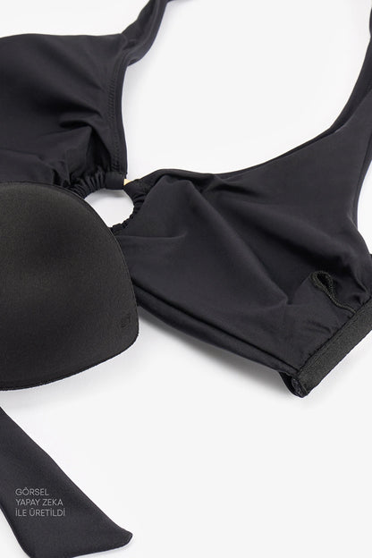 Siyah Clean Hot Bikini Üstü