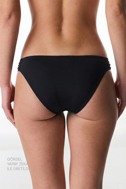Siyah Hipkini Bikini Altı