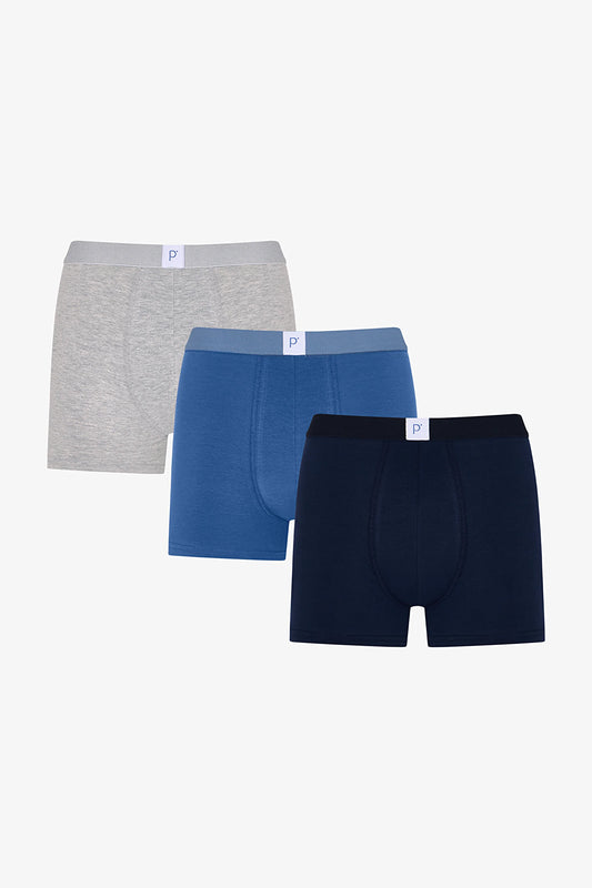 Erkek Renkli Steel Pack Çoklu Boxer