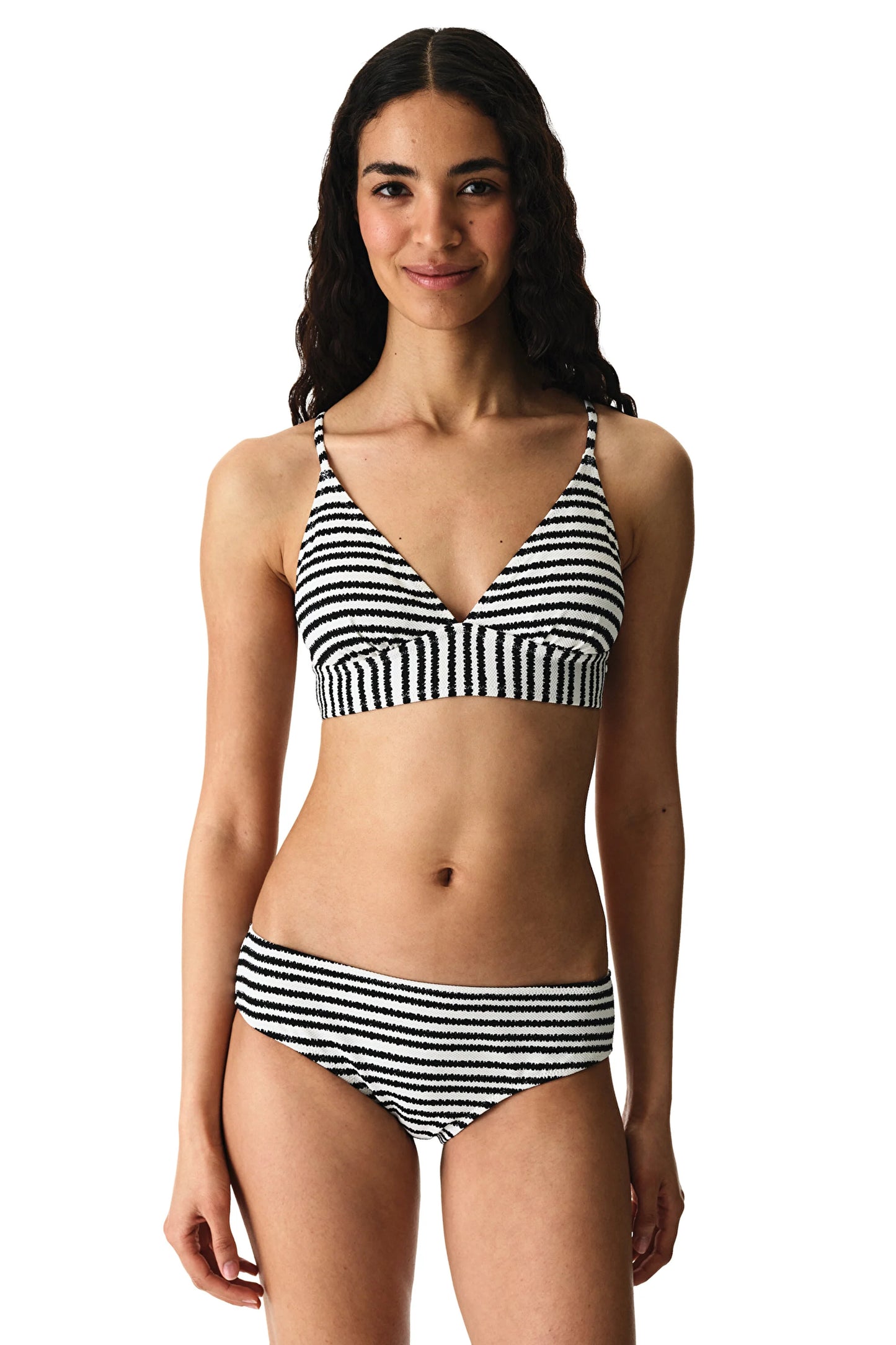 Renkli Ringel Hipster Bikini Altı
