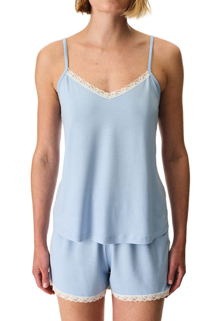 Mavi Sky Şortlu Pijama Takımı