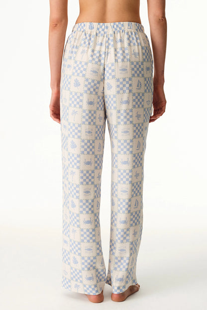 Mavi Sun Kissed Pantolon Pijama Altı