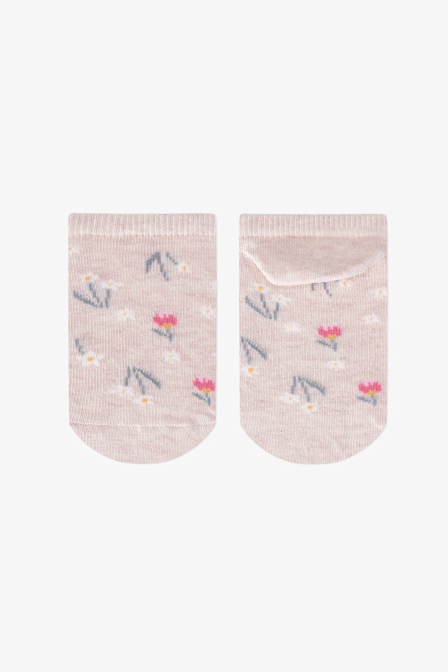 Kız Çocuk Flower Puppy 2 'lü Patik Çorap