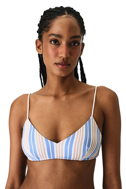 Renkli Irene Bra Bikini Üstü