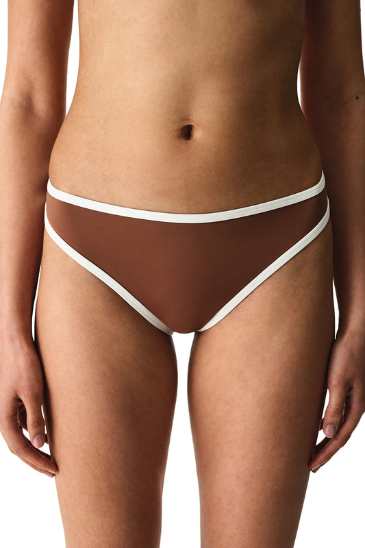 Açık Kahverengi Fiona Slip Bikini Altı