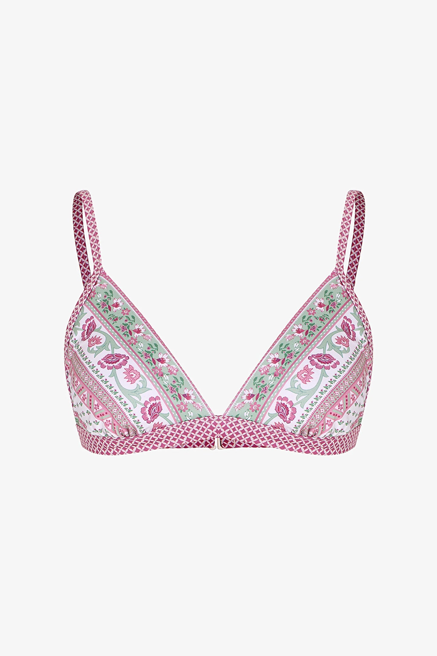 Renkli Liriane Üçgen Fit Bikini Üstü