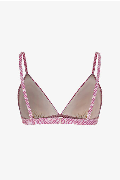 Renkli Liriane Üçgen Fit Bikini Üstü