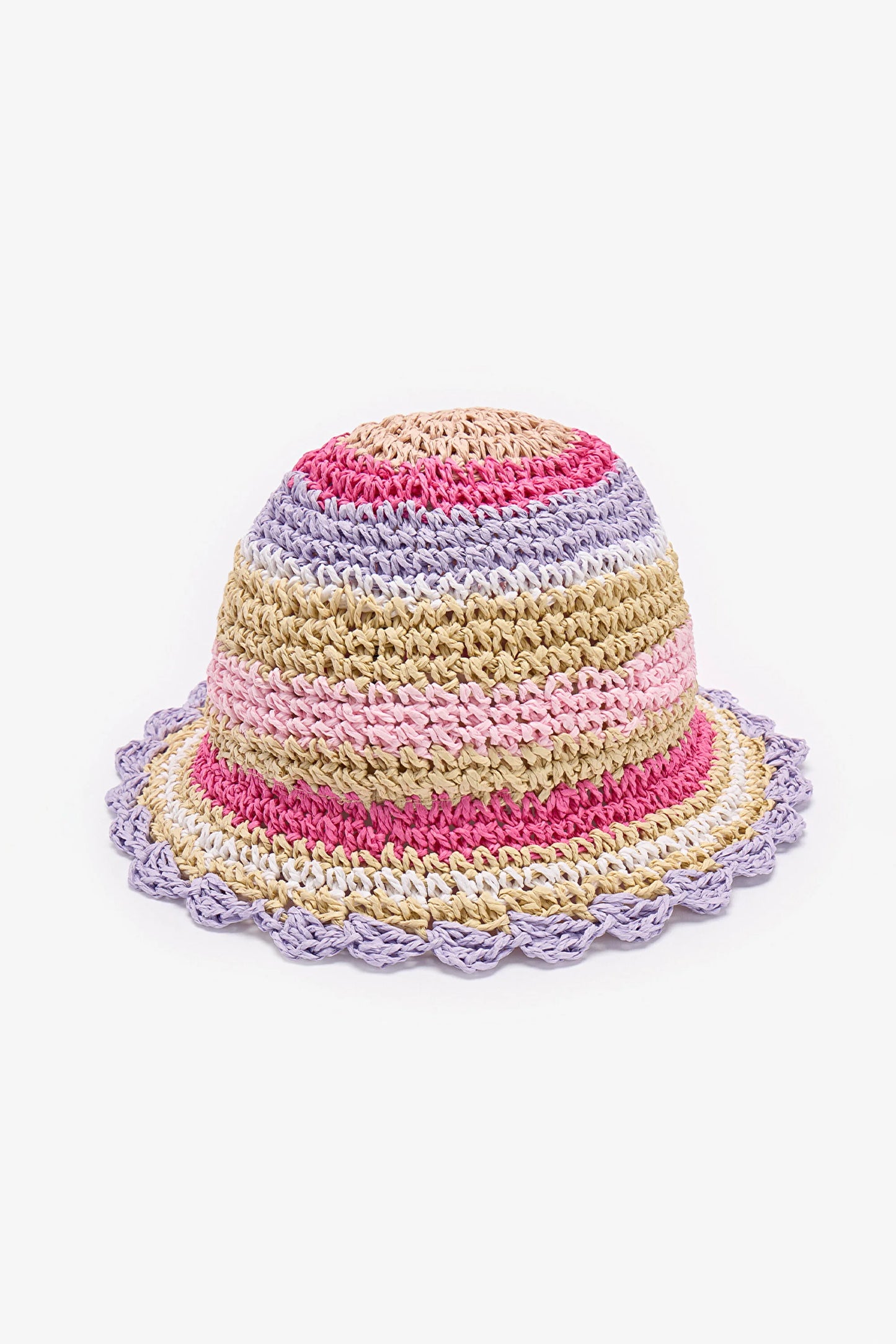 Renkli Kız Çocuk Colorful Şapka