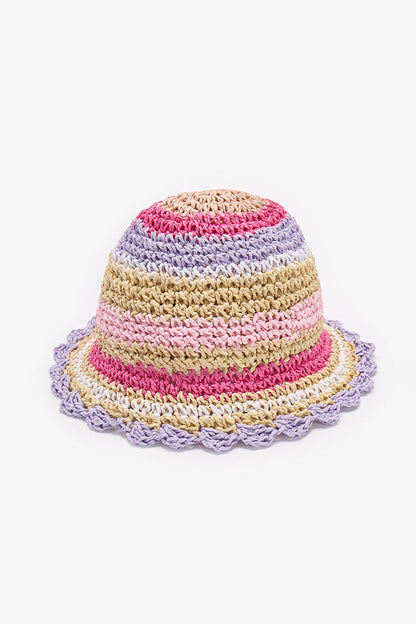 Renkli Kız Çocuk Colorful Şapka