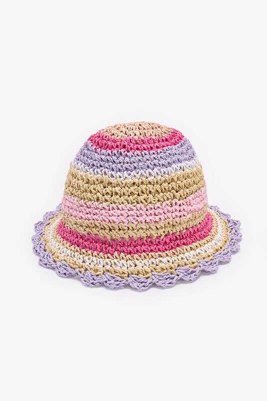 Renkli Kız Çocuk Colorful Şapka