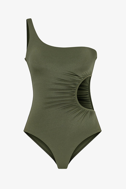 Zeytın Yeşili Marcelina Monokini
