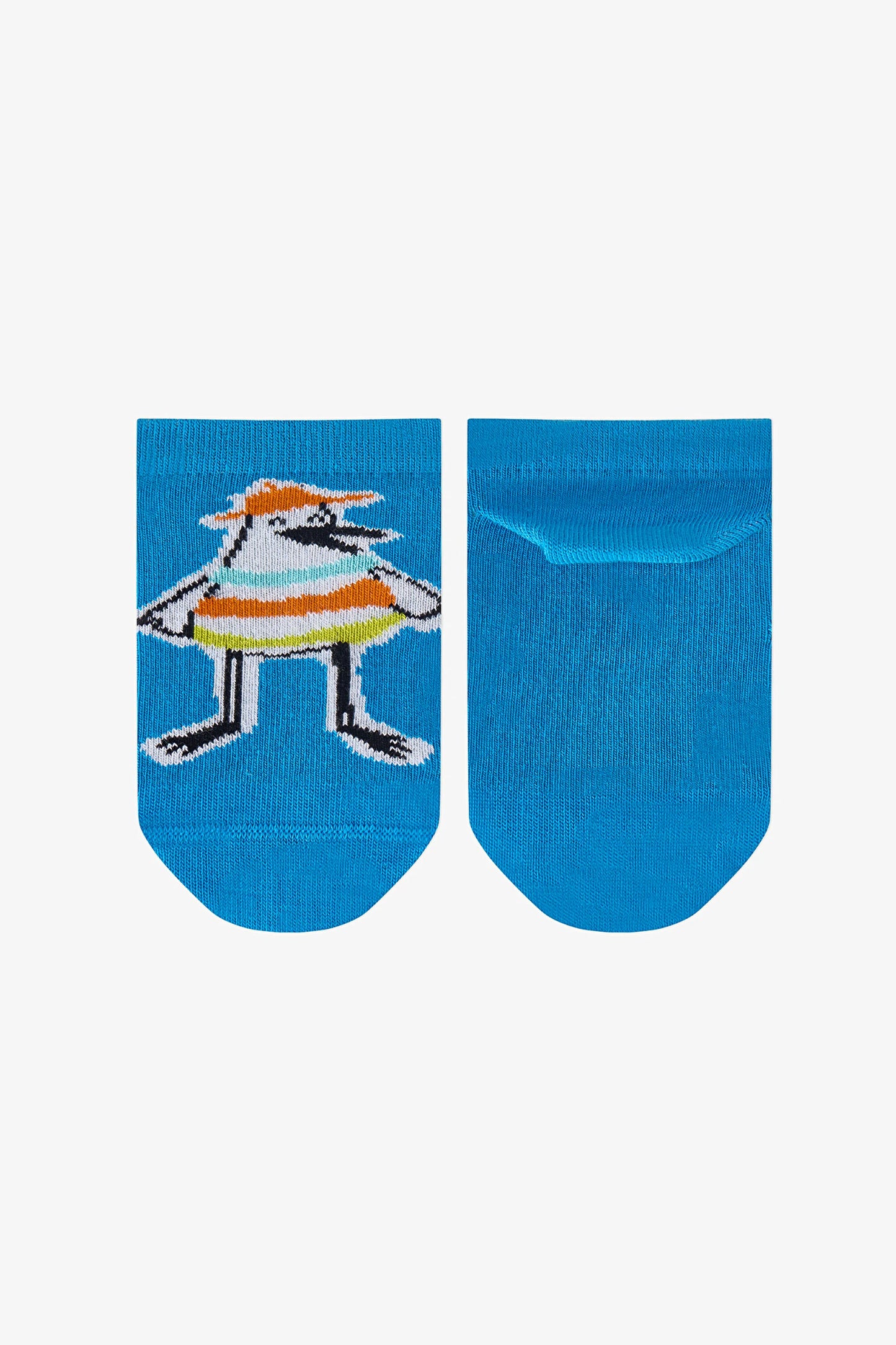 Erkek Çocuk Stripey Seagull 3'lü Patik Çorap