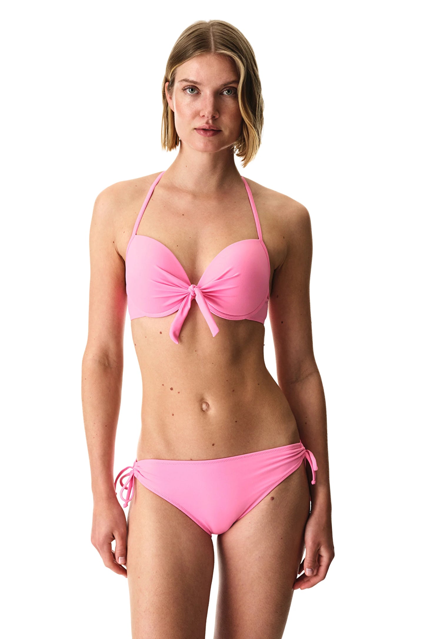 Pembe Cup Bikini Üstü