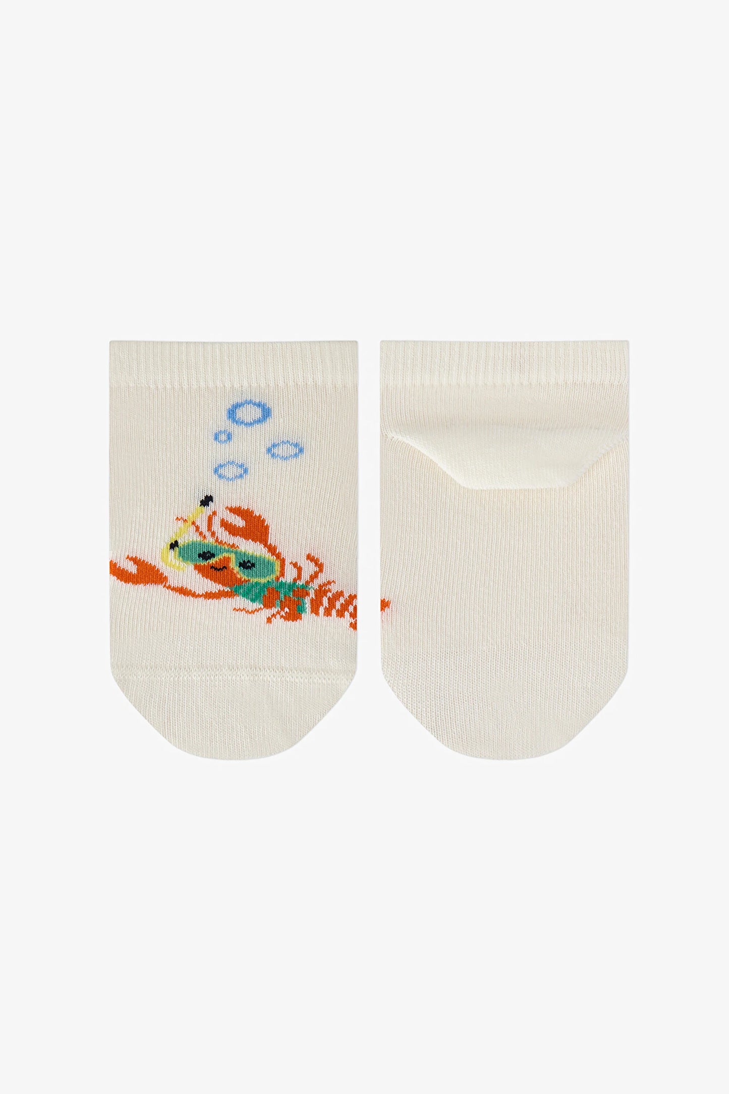 Erkek Çocuk Snorkel Lobster 3'lü Patik Çorap