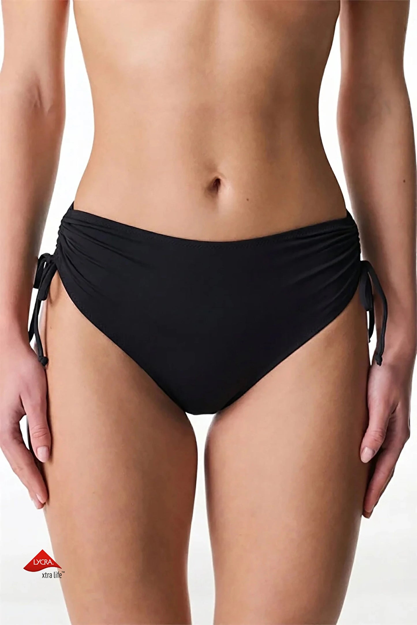 Siyah High Ring Bikini Altı