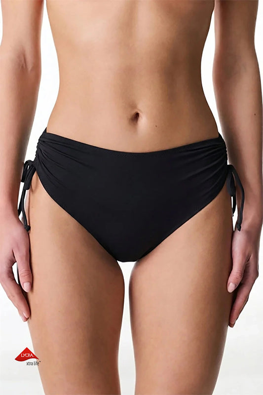 Siyah High Ring Bikini Altı