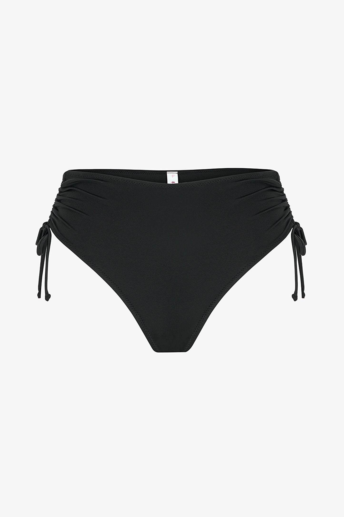 Siyah High Ring Bikini Altı
