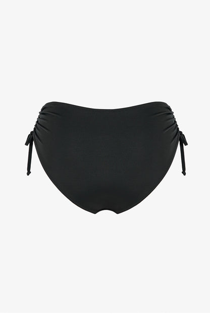Siyah High Ring Bikini Altı