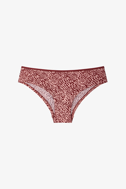 Renkli Peach Leo 3'lü Pamuklu Hipster Külot